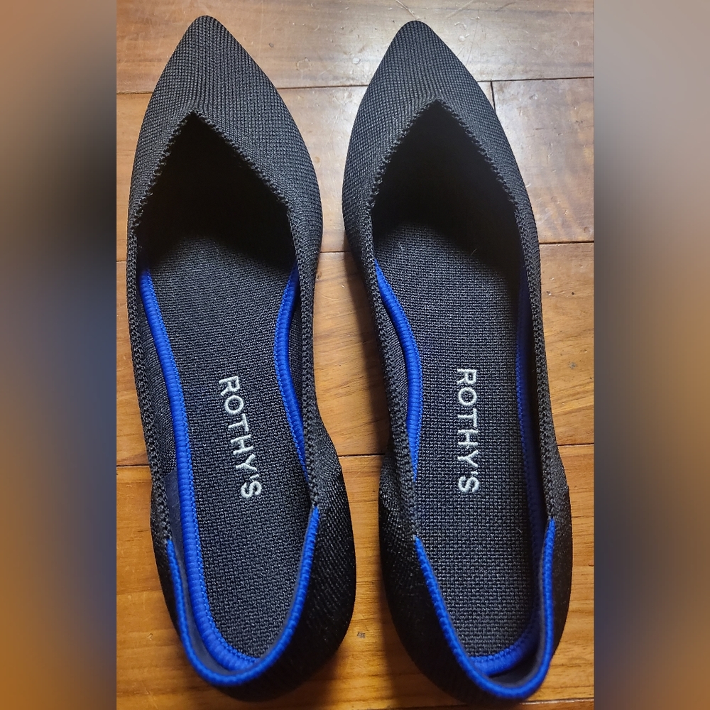 Rothy's The Point Black Size 8